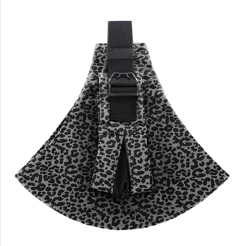 Baby Going Out Safety Wide Shoulder Strap Carrier Retro Pattern Portable Front Hug Type Back Baby Out for the Baby Waist Stool