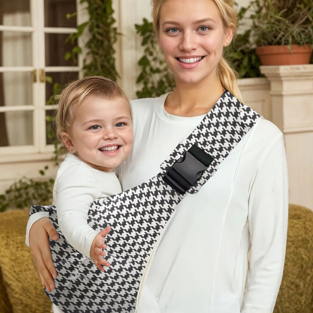 Baby Going Out Safety Carrier Simple Leopard Pattern Portable Front Hug Type Back Baby Out of the Baby Artifact Waist Stool