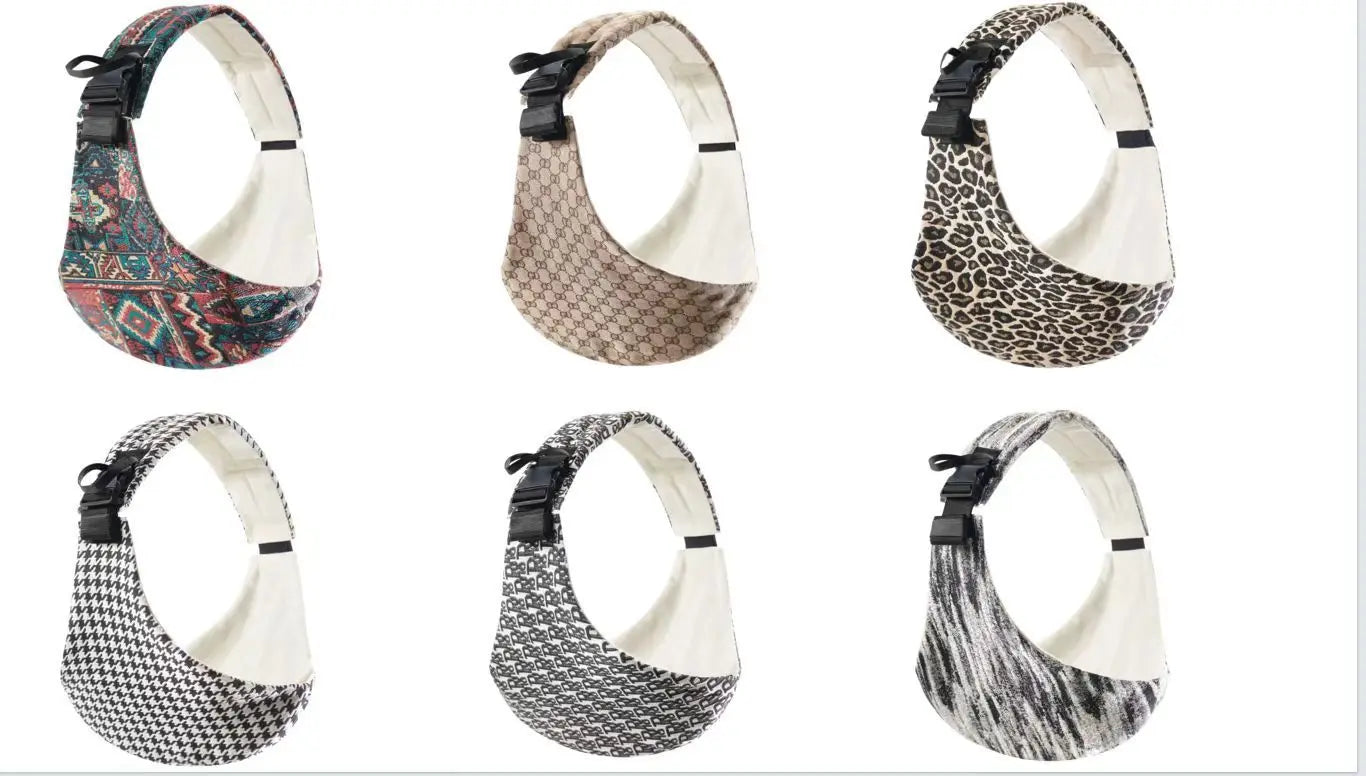 Baby Going Out Safety Carrier Simple Leopard Pattern Portable Front Hug Type Back Baby Out of the Baby Artifact Waist Stool