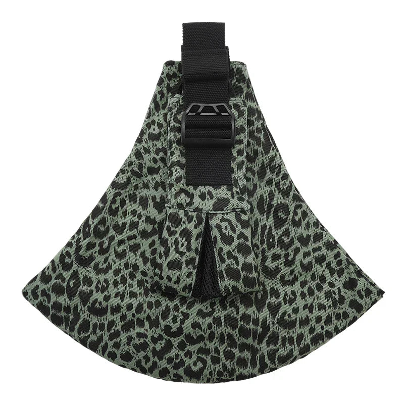 Baby Going Out Safety Wide Shoulder Strap Carrier Retro Pattern Portable Front Hug Type Back Baby Out for the Baby Waist Stool